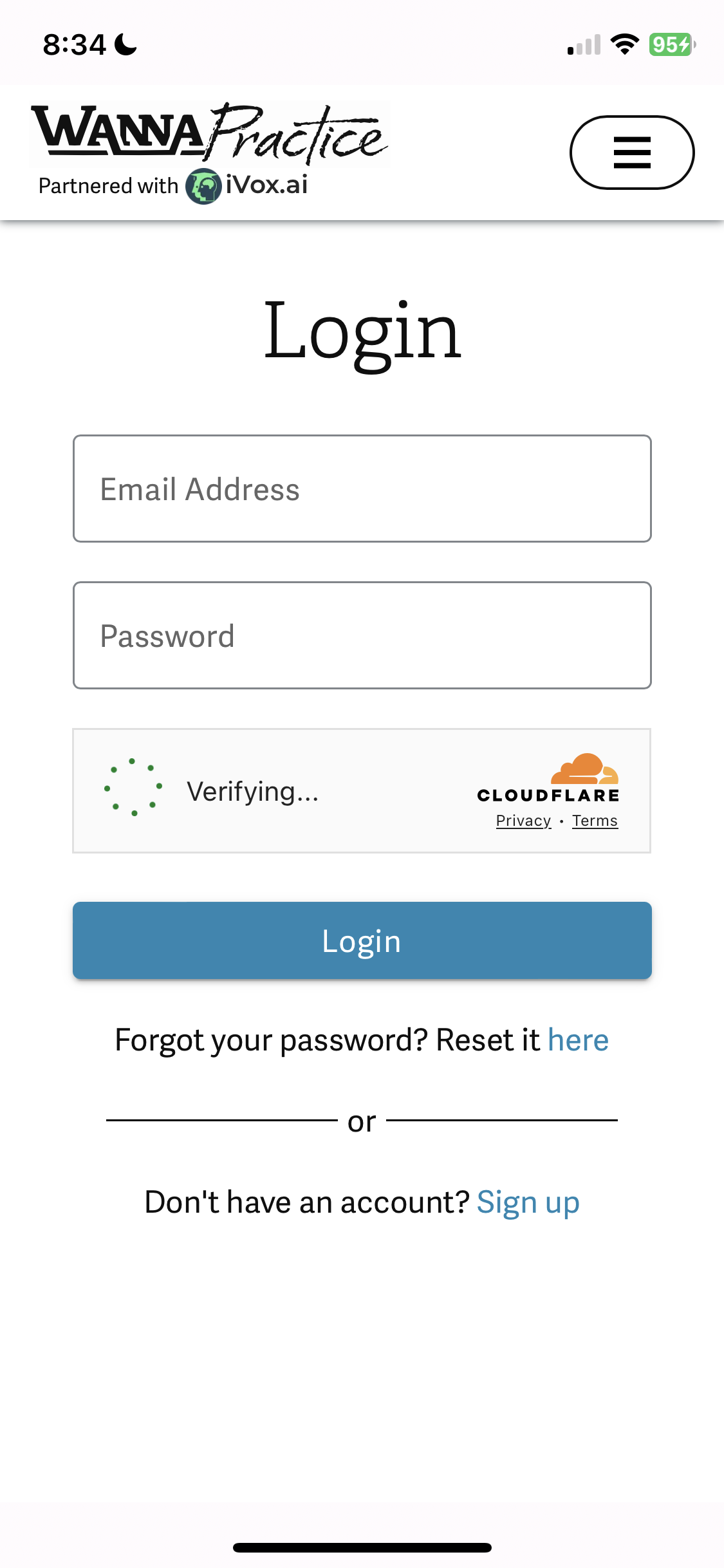 WannaPractice search and sideload