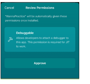 WannaPractice search and sideload